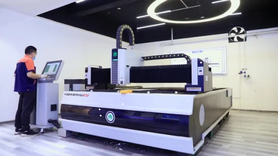 Máquina de corte a laser de fibra CNC 2000W 2kw América Agente Preço 2021 Novo MFG